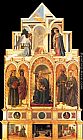 Polyptych Canvas Paintings - Polyptych of St Anthony